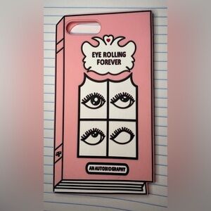 Like new Valfre EyeRolling Book iPhone 7plus/8plus Case